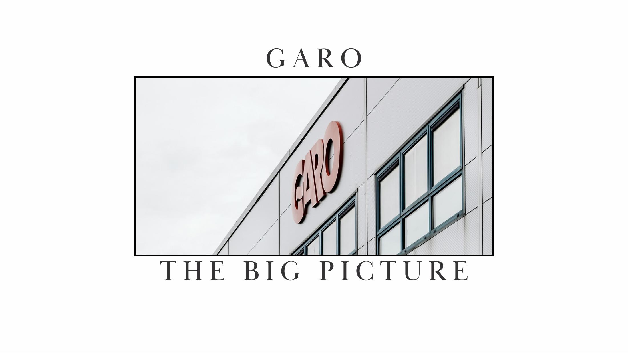 GARO presentation cover