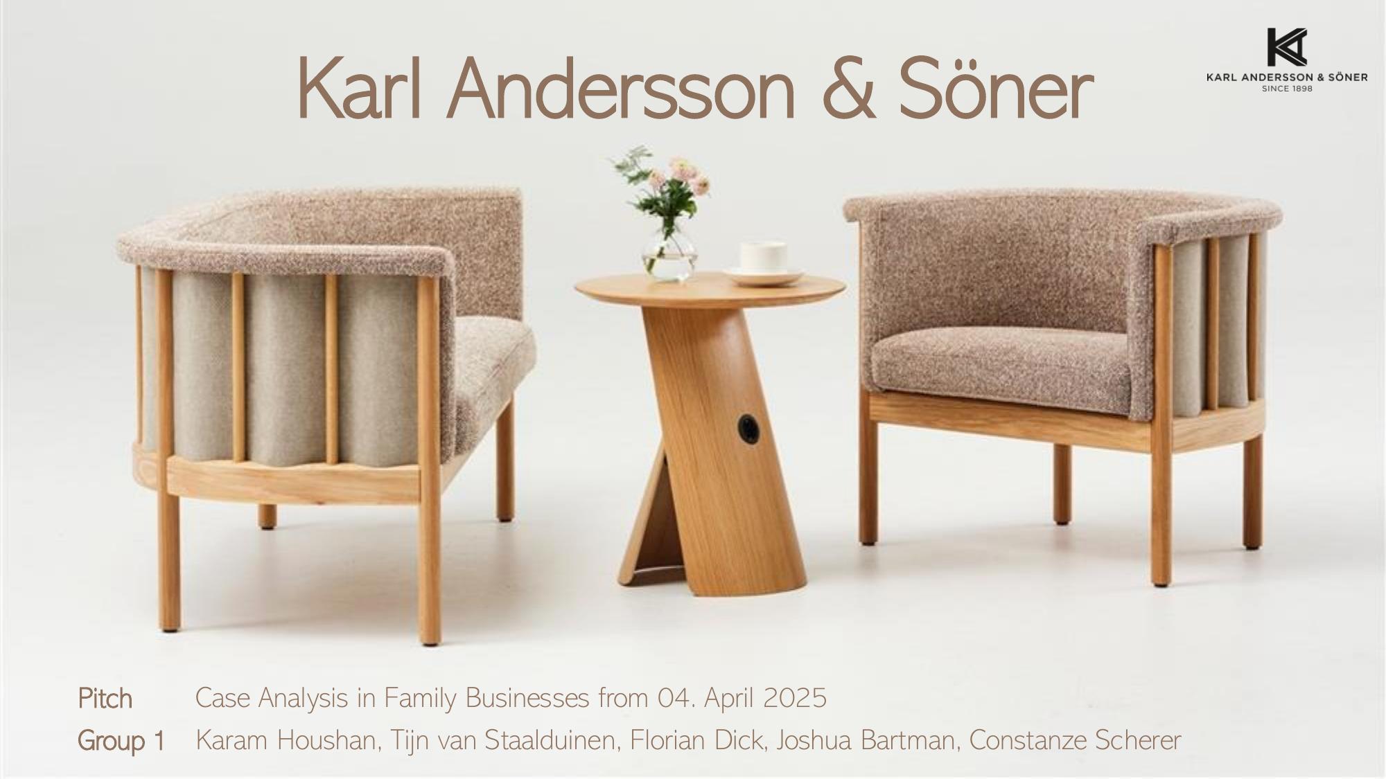 Karl Andersson & Söner pitch cover